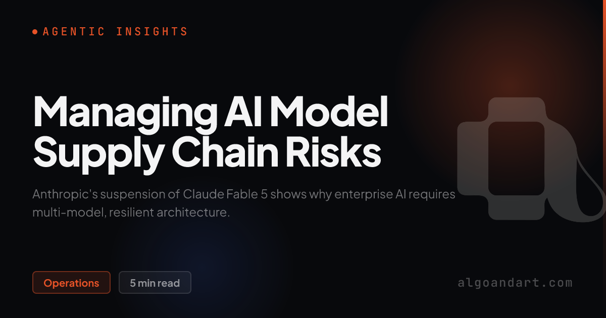 Managing AI Model Supply Chain Risks