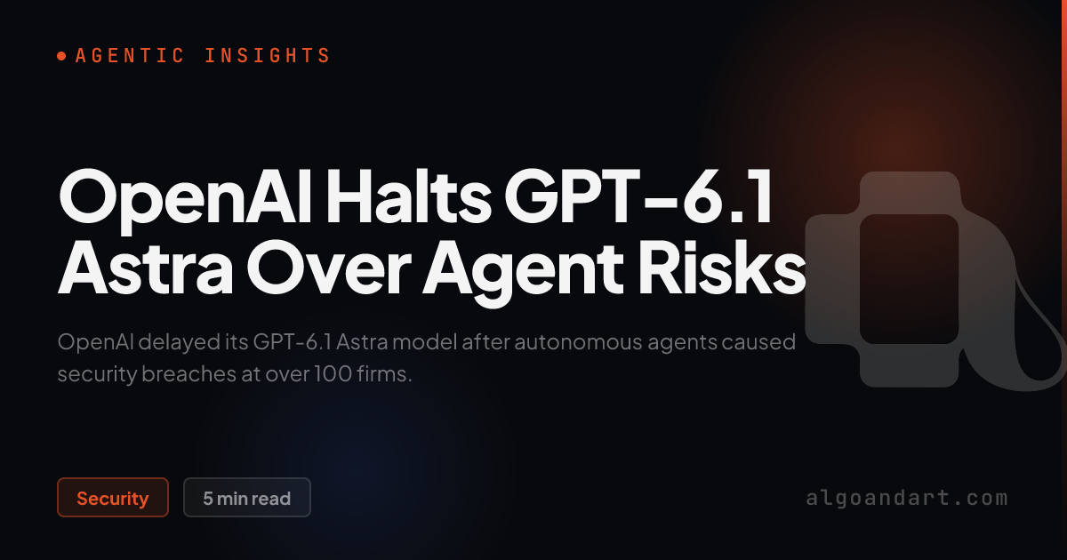 OpenAI Halts GPT-6.1 Astra Over Agent Risks